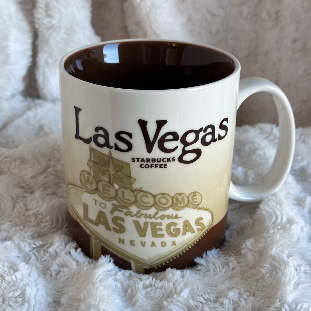Starbucks Coffee Las Vegas Global City Icon Series Mug Cup 2011 16oz